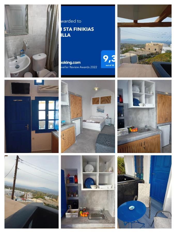 VI Sta Finikias Villa Oía Dış mekan fotoğraf